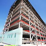 multi-layer steel structure hotel building construction