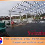Well-Designed Steel Warehouse with Crane-HYS004