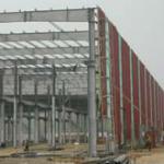 Prefabricated steel structure workshop