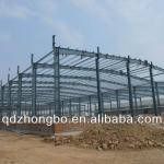 Nice appearance prefabricated steel structure warehouse / factory