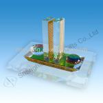 Crystal Houses of Parliament office for handmade 3d glass building model JY20