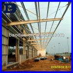 corrugated sheet steel construction building
