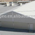 white pvc warehousing tent 40m width