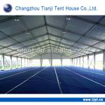 steel structure with PVC fabric warehouse tent
