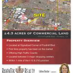 Rare Foothill Frontage Land