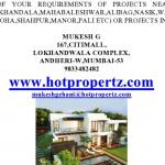 plots,land villas flats near mumbai for sale www.hotpropertz.com