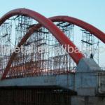 prefabricated steel arch tube for rainbow bridge and girder