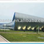 Large steel structure art exhibition halls