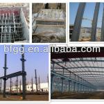 Prefabricated steel structure shed building