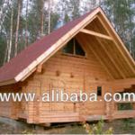 Wooden Glulam House varieties with colors well
