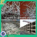 reinforcement metaillic shearing wavy steel fiber biulding material