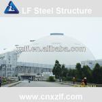dome steel grid building Coal Storage shed