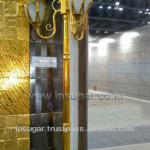 Gold stool - External gold coating decoration
