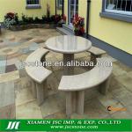 JSC round natural granite table
