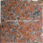 Polished Deep Red Granite for Kitchen Countertops