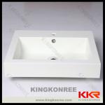 modern bathroom acrylic solid surface basin/ bathroom wash basin/ bathroom sink