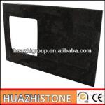 Wholesale chinese black granite stone kitchen countertop