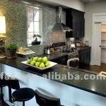 eco-friendly black mirro quartzite countertops for kitchen,bathroom