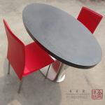 solid surface restaurant dining tables and chairs