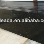 Black Galaxy quartz stone Laminated Bullnose Edge Countertop