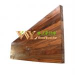 Black Walnut Wooden Kitchen Worktops, Edge Glued Panel