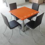 Easily clean fast food restaurant table and chairs,dining room tables-KKR-dining room tables