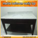 Newstar white carrera marble vanity top