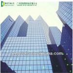 Strong and safe tempered glass invisible curtain wall