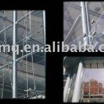 Point fixing curtain wall