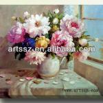 Beautiful flower oil painting for wall decoration