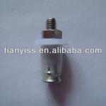 Anti-knock back bolt for curtain wall