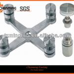 Curtain wall four arms stainless steel spider