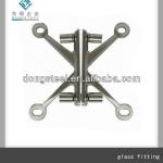 Stainless steel point-fixed Glass Wall Fittings glass curtain wall spider