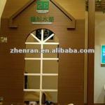 Eco-friendly WPC external waterproof wall boardsboard sauna board