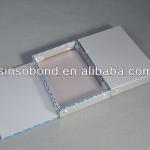 Aluminum lattice composite panel replace aluminum honeycomb panel