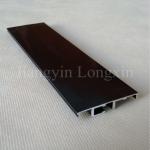 black anodizing aluminium curtain wall profile