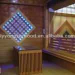 fashionable wood plastic composite siding panels