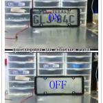 PDLC Film For Hiding Car number plate