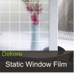 decorative static cling window film