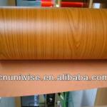 wood grain vinyl films/self adhesive decorative paper for furniture