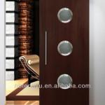 Modern wood sliding door system