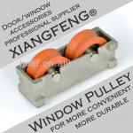 metal door &amp; windows pulley nylon doors and shades pulley shurrer pulley connector window roller( XF-B48)
