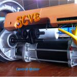 SF central door double motor for roller shutter/ garage door opener/ with electromagnetic brake