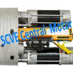 SF hot sale central door double motor for roller shutter garage door opener with electromagnetic brake