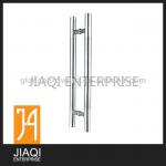 Stainless steel double side glass door handle