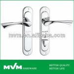 Best sell zinc alloy door handle on plate