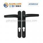 High quality double sided aluminium door handle lock ASM059