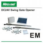 Single swing gate automation kit, Remote controlled gate opener