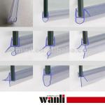 Glass shower door seals strip