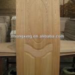 moulded natural ash plywood wood veneer door skin panel